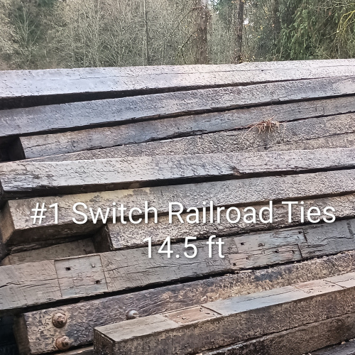#1 Railroad Switch Ties