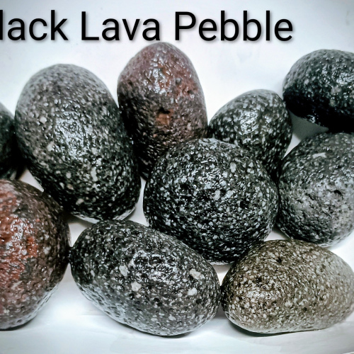 Black Lava Pebbles