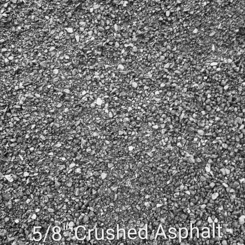 5/8" Crushed Asphault
